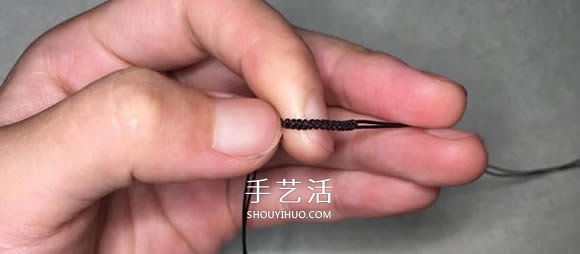 小清新四股繩手鏈的編法 手工編可愛手繩圖解 -  itrip.net.cn