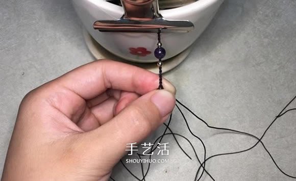 小清新四股繩手鏈的編法 手工編可愛手繩圖解 -  itrip.net.cn