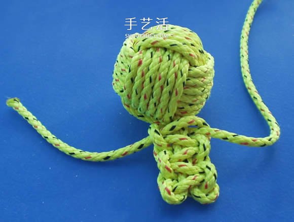 繩子編織球體的方法 怎么用繩編圓球小掛件 -  itrip.net.cn