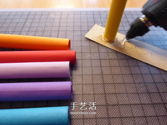 自制簡易排簫的方法 兒童用卡紙做排簫玩具 -  itrip.net.cn