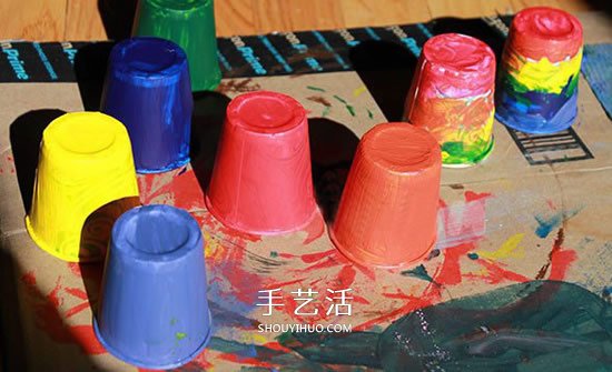 幼兒園手工風(fēng)車的做法 紙杯制作簡易風(fēng)車教程 -  itrip.net.cn