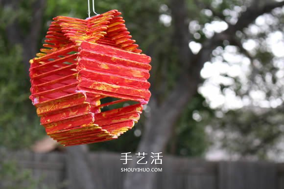 自制鳥舍的方法教程 雪糕棍廢物利用做鳥窩 -  itrip.net.cn