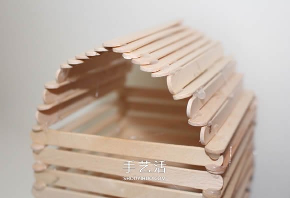 自制鳥舍的方法教程 雪糕棍廢物利用做鳥窩 -  itrip.net.cn