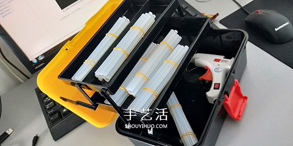 晚晨的創(chuàng)意DIY：廢舊電腦鍵盤鼠標制作機器人 -  itrip.net.cn