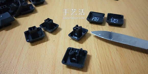 晚晨的創(chuàng)意DIY：廢舊電腦鍵盤鼠標制作機器人 -  itrip.net.cn