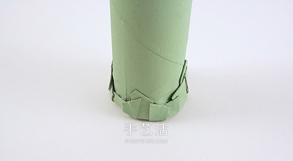 廢物利用手工制作自由女神像和火炬的方法 -  itrip.net.cn