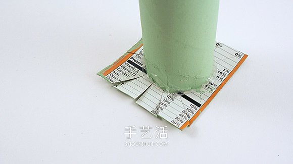 廢物利用手工制作自由女神像和火炬的方法 -  itrip.net.cn