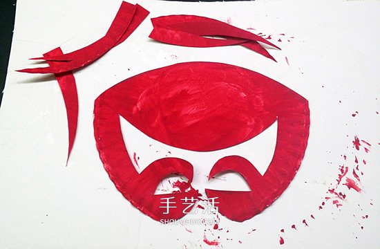 紙盤手工制作可愛小螃蟹 屬于夏天的快樂手工！ -  itrip.net.cn