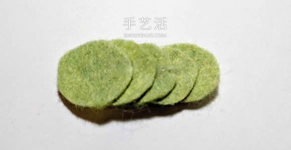 超多毛氈布花的制作方法 DIY美麗的花環(huán)頭飾 -  itrip.net.cn