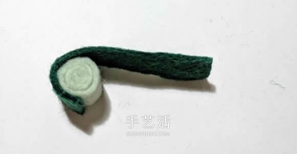 超多毛氈布花的制作方法 DIY美麗的花環(huán)頭飾 -  itrip.net.cn