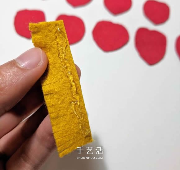 超多毛氈布花的制作方法 DIY美麗的花環(huán)頭飾 -  itrip.net.cn