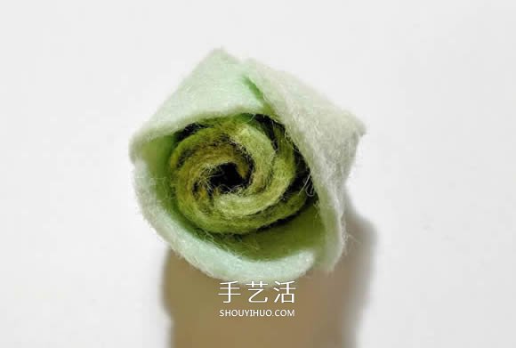 超多毛氈布花的制作方法 DIY美麗的花環(huán)頭飾 -  itrip.net.cn