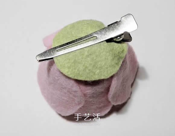 超多毛氈布花的制作方法 DIY美麗的花環(huán)頭飾 -  itrip.net.cn