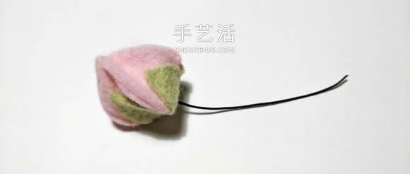 超多毛氈布花的制作方法 DIY美麗的花環(huán)頭飾 -  itrip.net.cn