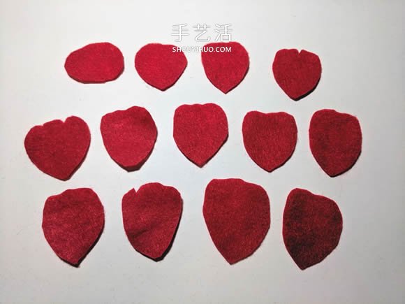 超多毛氈布花的制作方法 DIY美麗的花環(huán)頭飾 -  itrip.net.cn