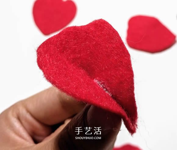 超多毛氈布花的制作方法 DIY美麗的花環(huán)頭飾 -  itrip.net.cn