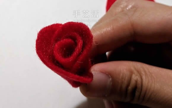 超多毛氈布花的制作方法 DIY美麗的花環(huán)頭飾 -  itrip.net.cn