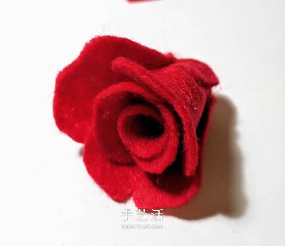 超多毛氈布花的制作方法 DIY美麗的花環(huán)頭飾 -  itrip.net.cn