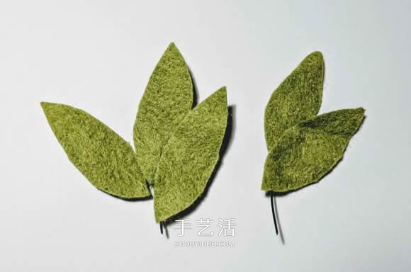 超多毛氈布花的制作方法 DIY美麗的花環(huán)頭飾 -  itrip.net.cn