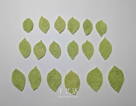 超多毛氈布花的制作方法 DIY美麗的花環(huán)頭飾 -  itrip.net.cn
