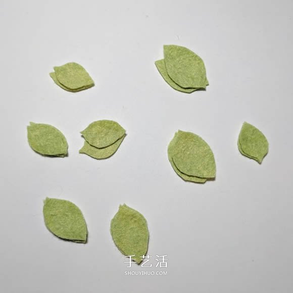 超多毛氈布花的制作方法 DIY美麗的花環(huán)頭飾 -  itrip.net.cn
