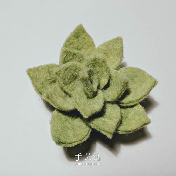 超多毛氈布花的制作方法 DIY美麗的花環(huán)頭飾 -  itrip.net.cn