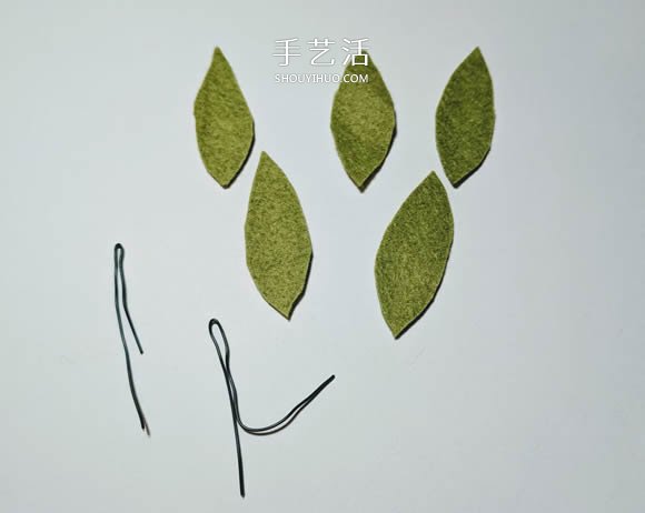 超多毛氈布花的制作方法 DIY美麗的花環(huán)頭飾 -  itrip.net.cn