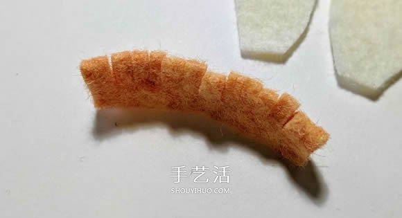 超多毛氈布花的制作方法 DIY美麗的花環(huán)頭飾 -  itrip.net.cn