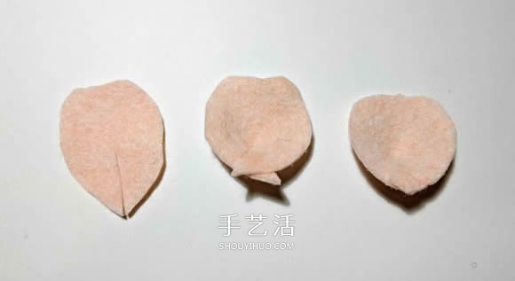 超多毛氈布花的制作方法 DIY美麗的花環(huán)頭飾 -  itrip.net.cn