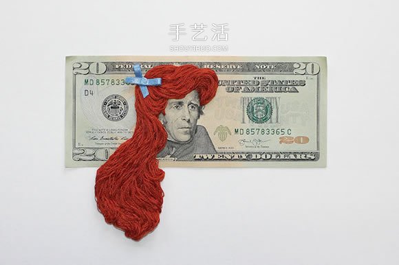 林肯的包包頭？給鈔票上的人物編織創(chuàng)意長(zhǎng)發(fā) -  itrip.net.cn