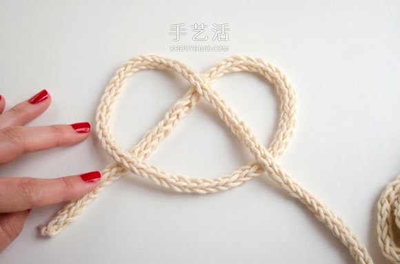 毛線繩子編織杯墊圖解 就像是美麗的云朵！ -  itrip.net.cn