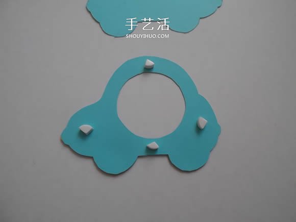 用卡紙手工制作汽車相框的教程 簡單又可愛！ -  itrip.net.cn