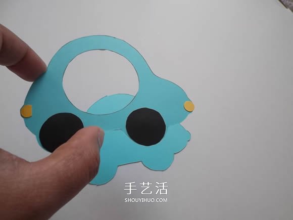 用卡紙手工制作汽車相框的教程 簡單又可愛！ -  itrip.net.cn