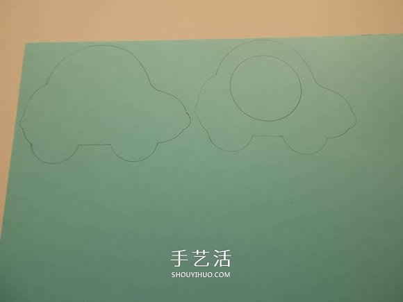 用卡紙手工制作汽車相框的教程 簡單又可愛！ -  itrip.net.cn