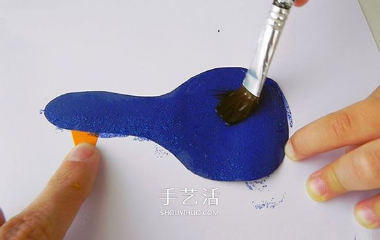 幼兒園手工制作孔雀開屏的方法圖解教程 -  itrip.net.cn