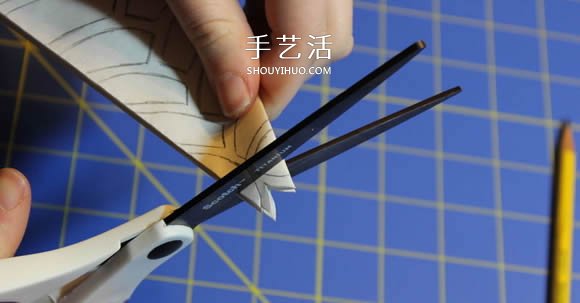 幾種漂亮雪花的折疊和剪紙方法圖解步驟 -  itrip.net.cn