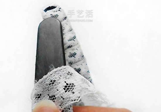 時(shí)尚而獨(dú)特！帶花邊和珠子的頭帶的制作方法 -  itrip.net.cn