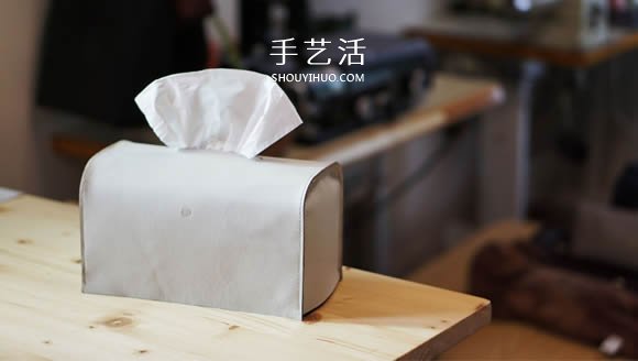 自制簡約時尚皮革紙巾盒的手工制作教程 -  itrip.net.cn