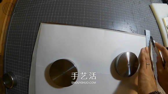自制簡約時尚皮革紙巾盒的手工制作教程 -  itrip.net.cn