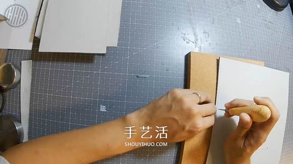 自制簡約時尚皮革紙巾盒的手工制作教程 -  itrip.net.cn