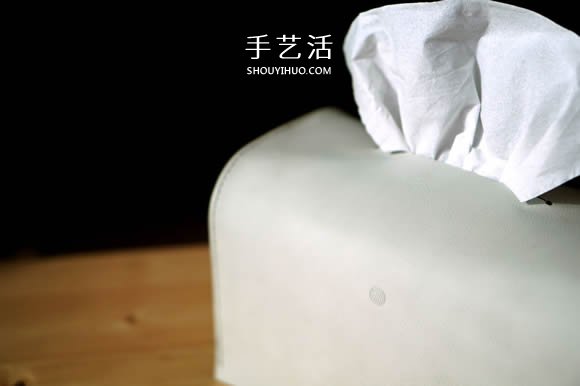 自制簡約時尚皮革紙巾盒的手工制作教程 -  itrip.net.cn