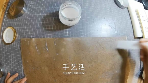 自制簡約時尚皮革紙巾盒的手工制作教程 -  itrip.net.cn