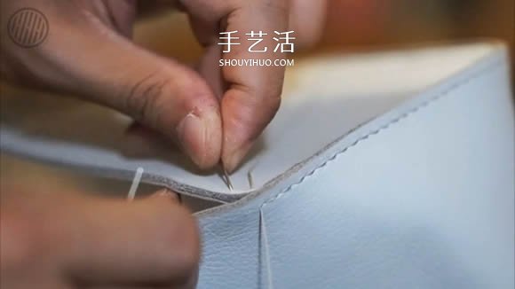 自制簡約時尚皮革紙巾盒的手工制作教程 -  itrip.net.cn