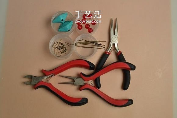 復(fù)古風(fēng)格綠松石貝殼耳環(huán)的DIY制作圖解教程 -  itrip.net.cn