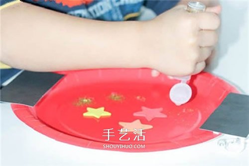 國慶中秋手工制作紙盤燈籠的方法教程 -  itrip.net.cn