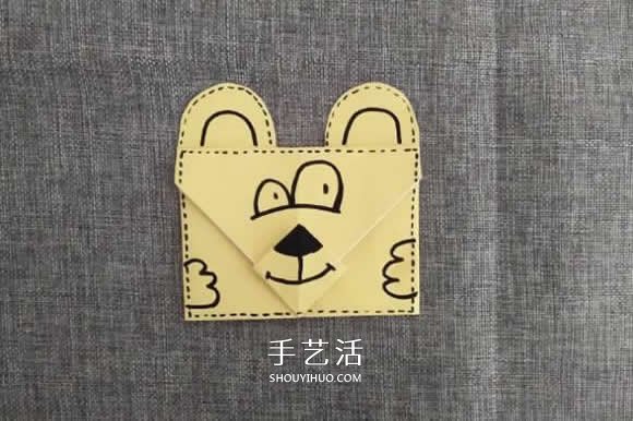 簡單又可愛小動物信封的折法步驟圖集 -  itrip.net.cn