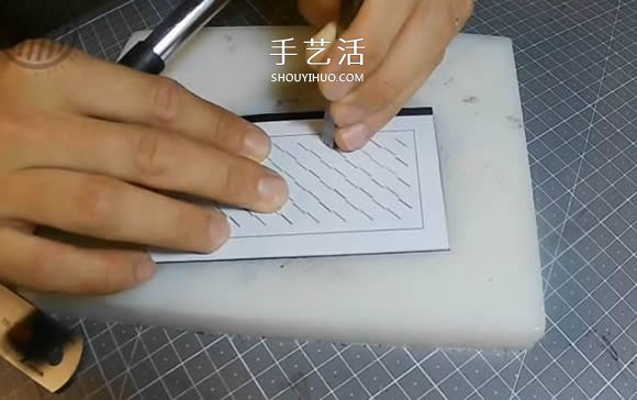 自制皮革編織卡包的制作方法 時(shí)尚男款！ -  itrip.net.cn