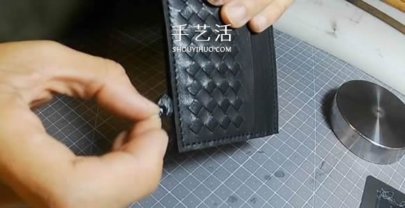 自制皮革編織卡包的制作方法 時(shí)尚男款！ -  itrip.net.cn