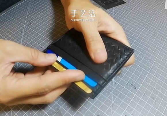 自制皮革編織卡包的制作方法 時(shí)尚男款！ -  itrip.net.cn