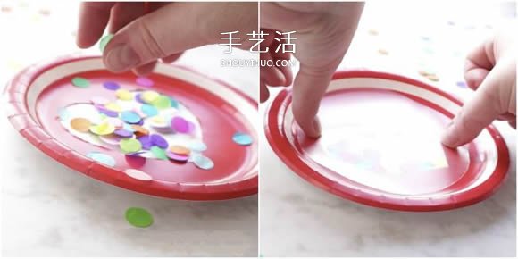 用紙盤做情人節(jié)愛心掛飾 簡單幾步就完成！ -  itrip.net.cn